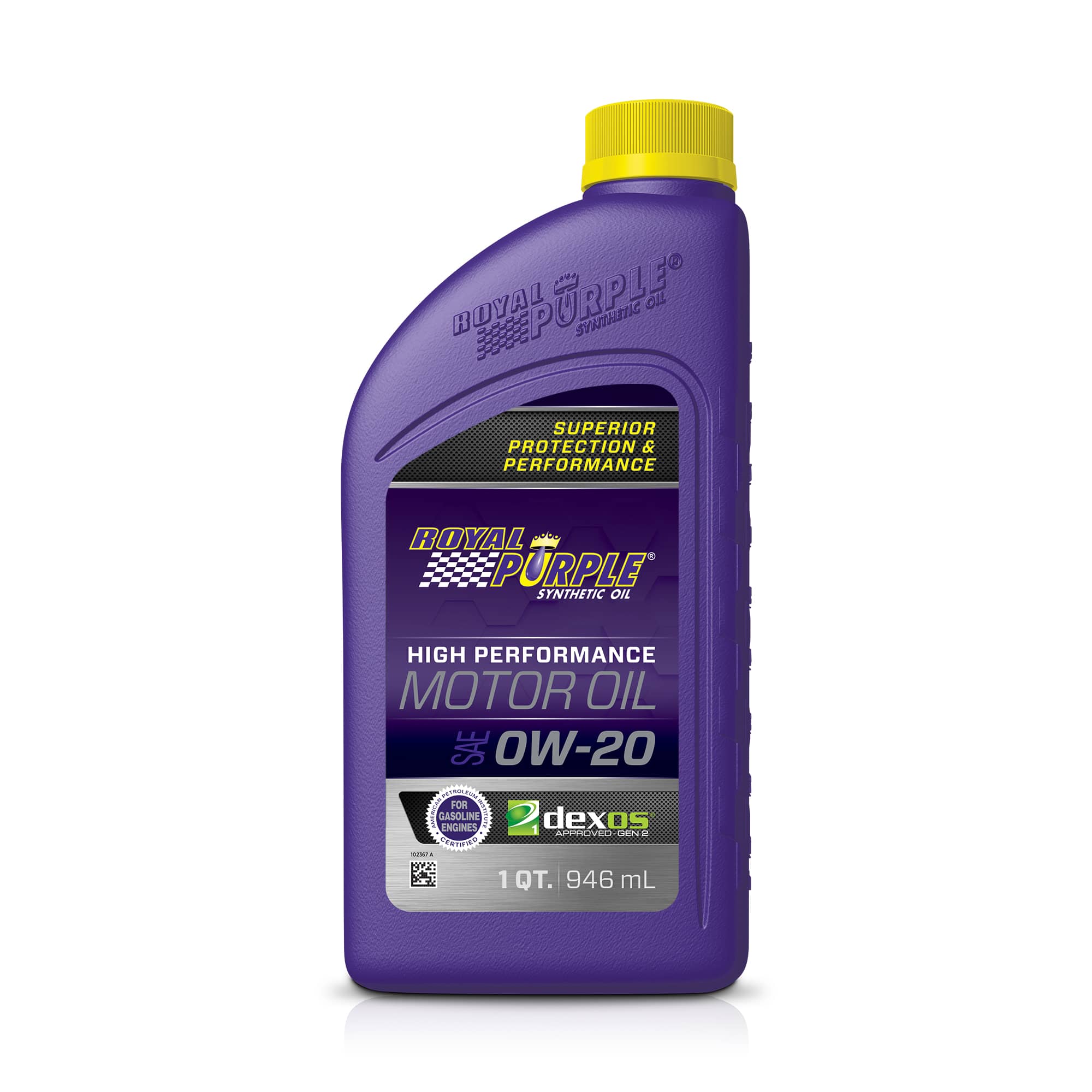 Royal Purple 0W20 API Licensed Motor Oil 6 x 1 Quart Case 06020 Image