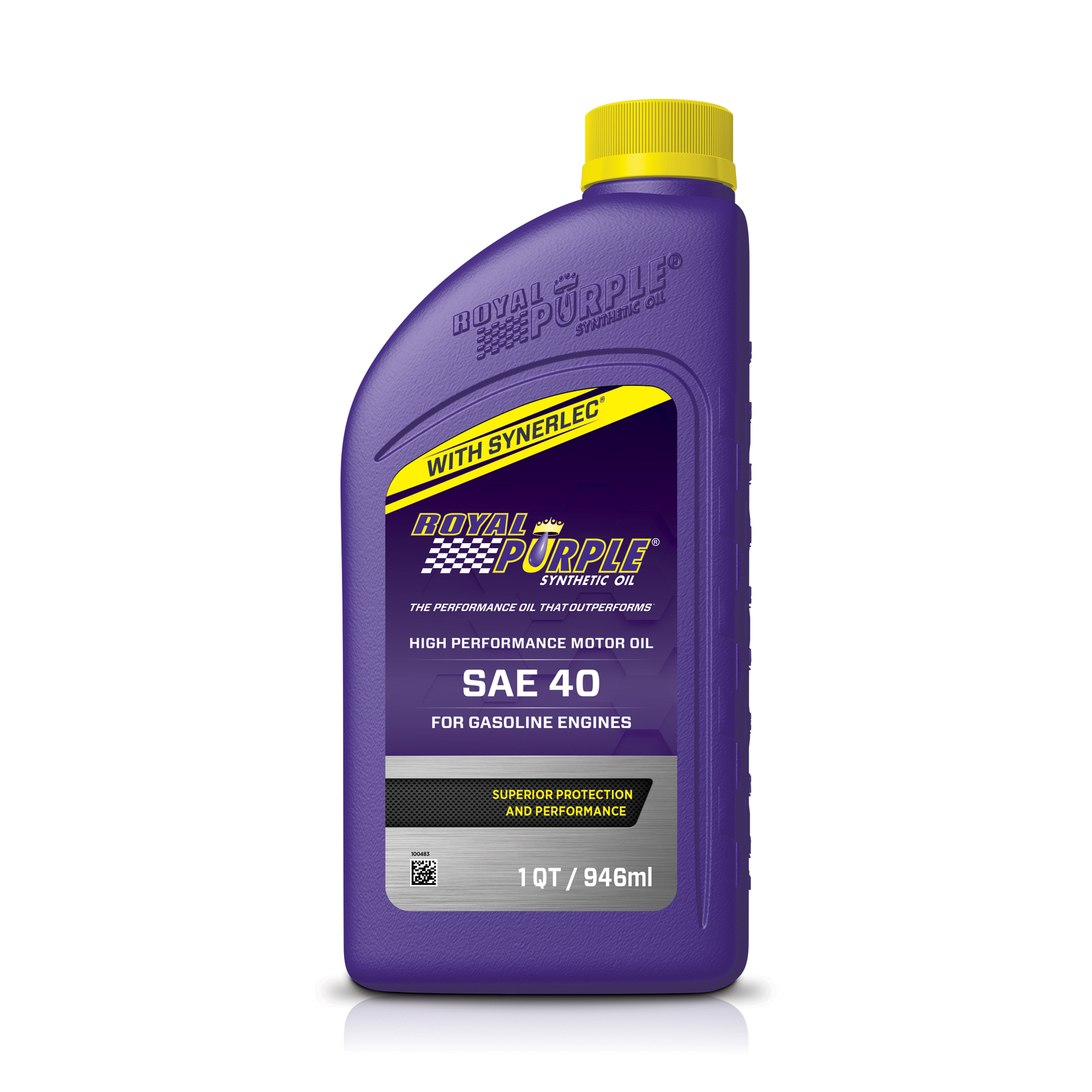 Royal Purple HD Motor Oil SAE 40 6 x 1 Quart Case 06040 Image