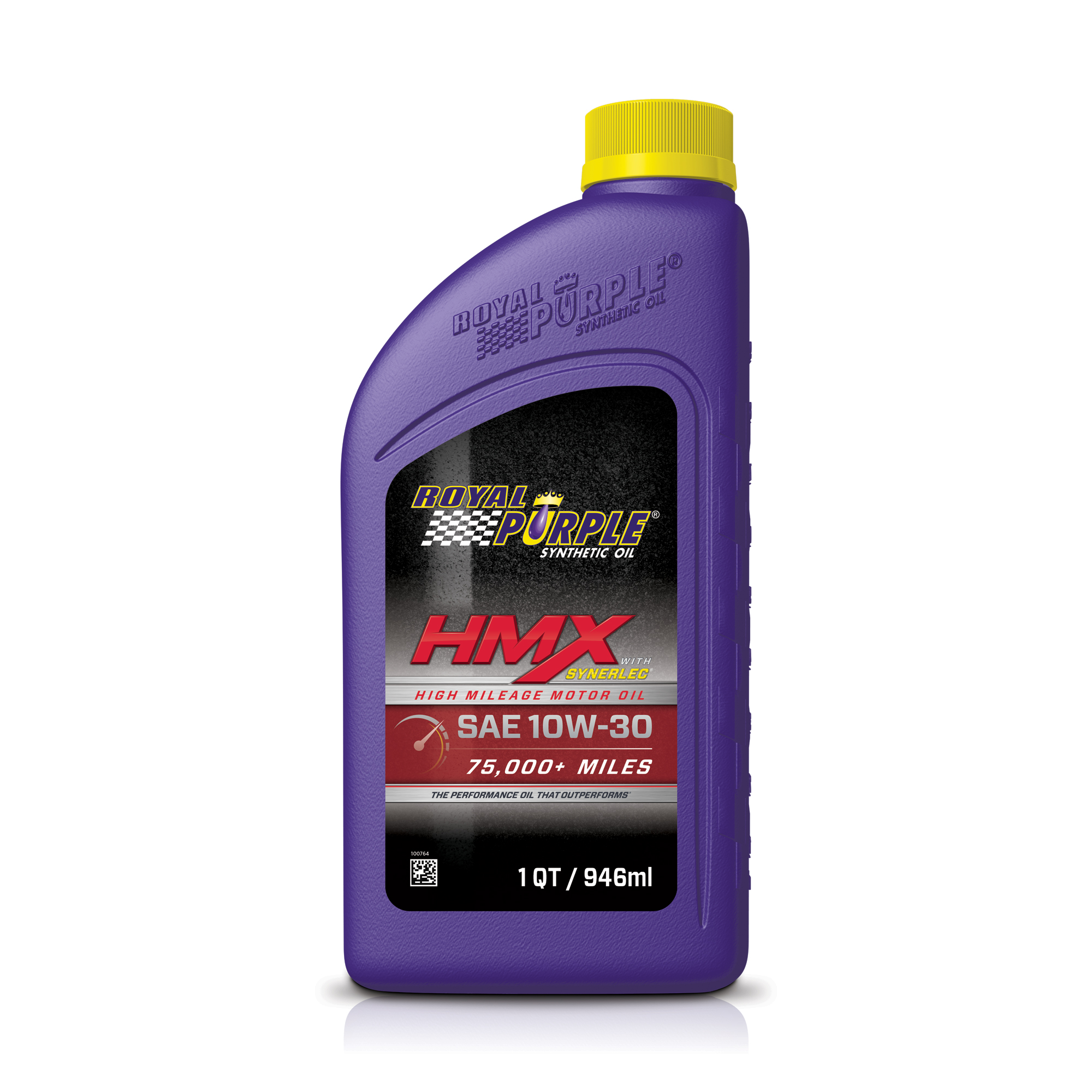 Royal Purple 10W30 HMX High Mileage Synthetic Motor Oil 6 x 1 Quart Case 11747 Image