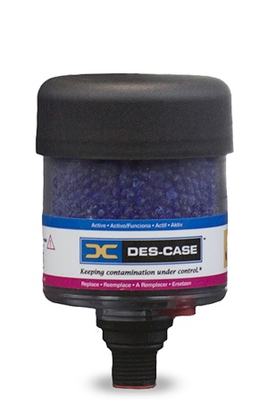 Des-Case Standard Series Desiccant Breather 2.5 x 3.9 inch 3/8-inch Multi-Fit DC-BB Image