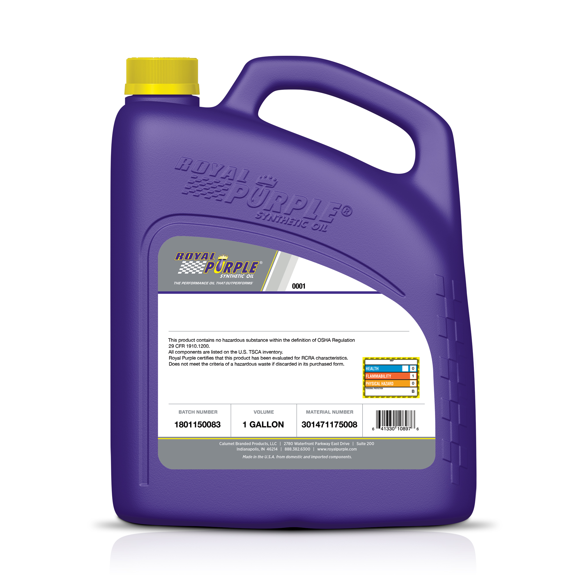 Royal Purple Synfilm GT 220 4 x 1-Gallon Case 10890 Image