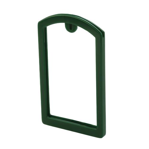 Oil Safe, Label Pocket Frame, Dark Green, 200003 Image