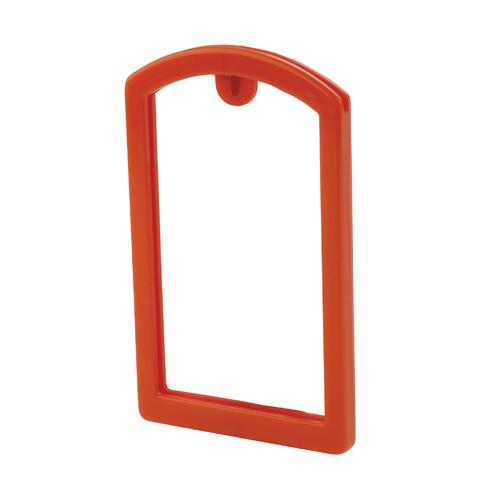 Oil Safe, Label Pocket Frame, Orange, 200006 Image