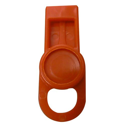 Oil Safe, ID Washer Tab, Orange, 205506 Image