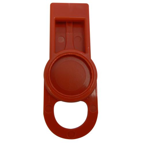 Oil Safe, ID Washer Tab, Red, 205508 Image