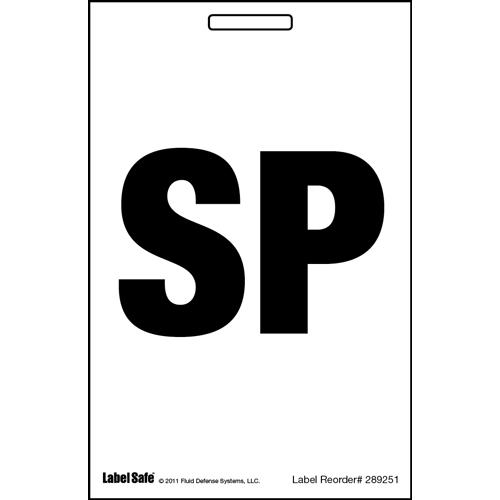 Oil Safe, Label - Sample Point - Generic - Plastic Card, 289251 Image