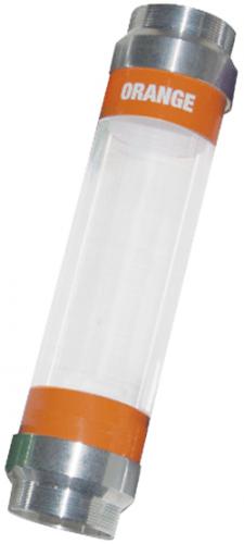 Oil Safe, Grease Safe - Clear Grease Gun Tube, Orange, 332206 Image