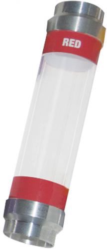 Oil Safe, Grease Safe - Clear Grease Gun Tube, Red, 332208 Image