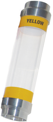 Oil Safe, Grease Safe - Clear Grease Gun Tube, Yellow, 332209 Image