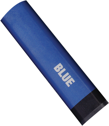 Oil Safe, Grease Safe - Steel Grease Gun Tube, Blue, 332302 Image