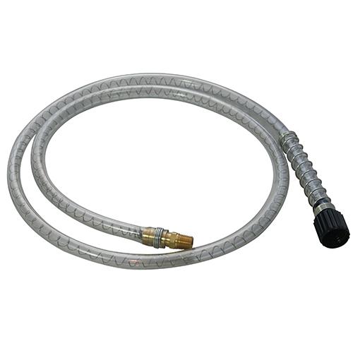 OilSafe Pump Hose 5 Foot with 1/4 Inch MNPT Fitting 920208 Image