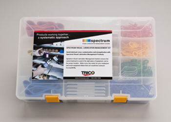 Trico Spectrum Sample Kits 1/8-inch NPT Grease Washers Collars Tags 37090 Image