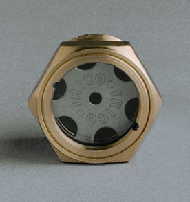 Trico Viewport with Baffle Glass and Brass 3/4 inch NPT 34342 Image